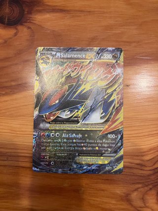 Carta Pokémon M Salamence EX XY Black Star