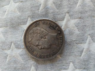 Moneda 5 Pesetas 1871 Amadeo I
