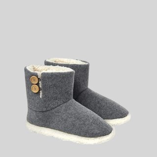 Zapatillas de Casa Gris Talla 43