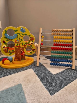 Set de 2 Juegos de Madera para Bebé