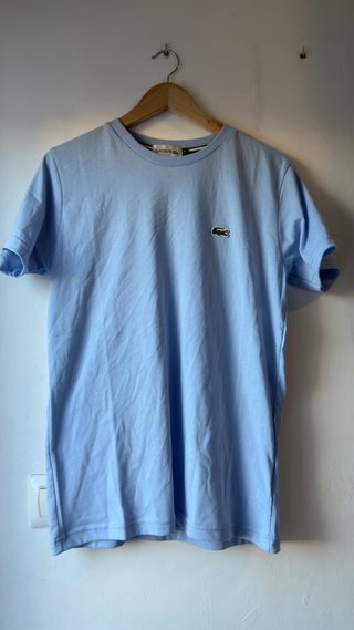 Camiseta Lacoste Azul Bebé Talla S