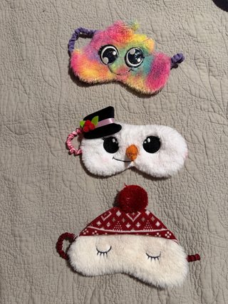 Set de 3 Antifaces de Noche para Niños