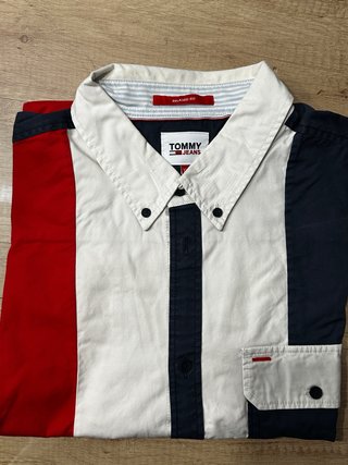 Camisa Tommy Jeans Multicolor Talla M