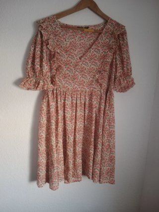 Vestido Estampado Floral Talla L