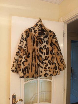 Chaqueta de Pelo Animal Print
