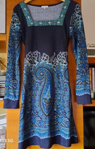 Vestido Natura estampado Talla M