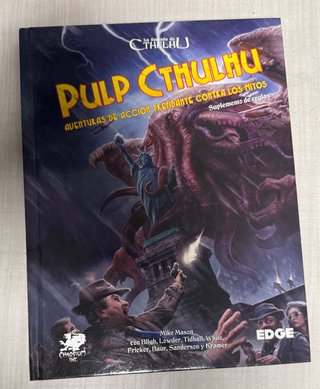Pulp Cthulhu - Suplemento de Reglas Juego de Rol