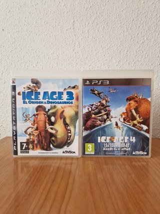 Ice Age 3 y 4 ps3