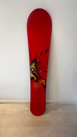 Tabla de Snowboard Nitro Roja
