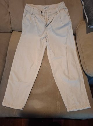 Pantalón Blanco de Mujer