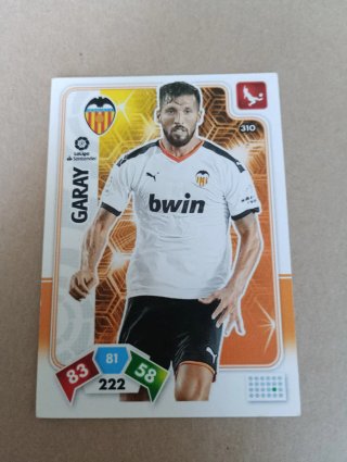 Garay, Nº310 (Valencia CF) Adrenalyn XL 2019-20