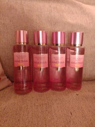 4 Fragancias Victoria's Secret Velvet Petals Sol