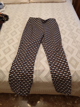 Pantalones Estampados Geométricos