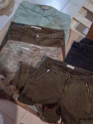 Lote de 5 pantalones de mujer