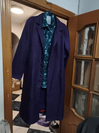 Disfraz de Joker: Chaqueta, Camisa y Pantalón