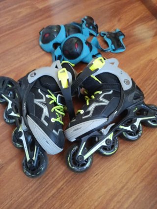 Patines Oxelo Regulables (32-35) con Protecciones