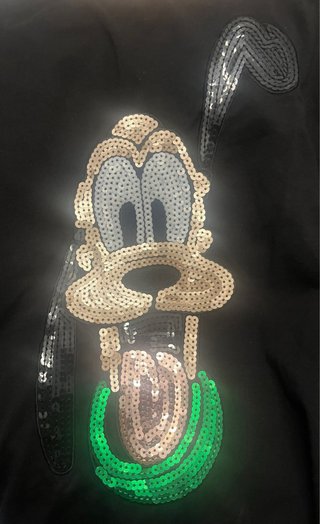 Camiseta Disney Negra Talla 40