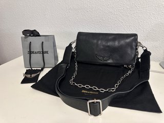 Bolso de Piel Zadig & Voltaire Negro