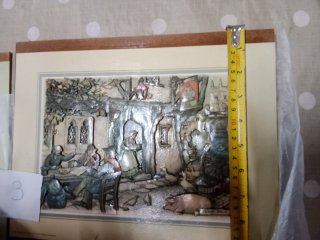 Dos cuadrados en relieve Antón Pieck
