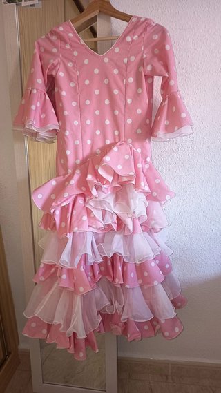 Traje de flamenca para niña