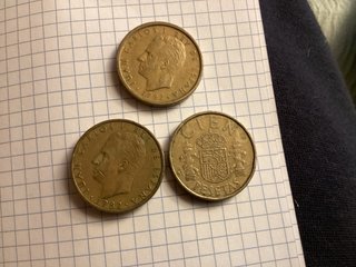 Lote 3 Monedas 100 Pesetas (1982-1992)