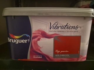 Pintura Bruguer Vibrations Rojo Pasión