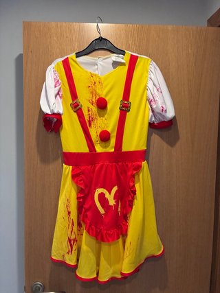 Disfraz de Payasa para Halloween talla 14/16