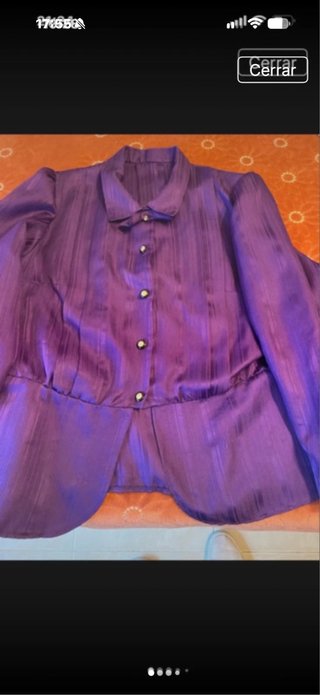 Blusa Elegante Morada