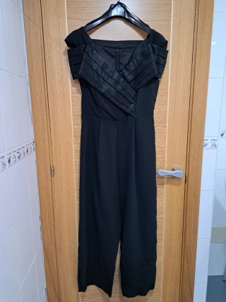 Mono de fiesta negro El Corte Inglés Talla 44