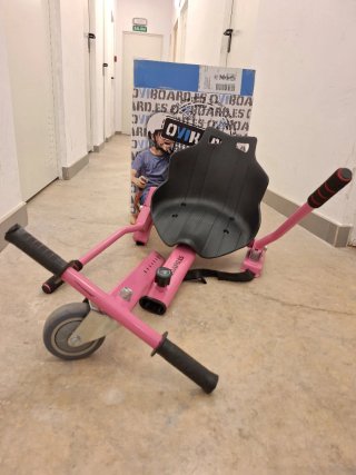 Accesorio Kart para Hoverboard Rosa