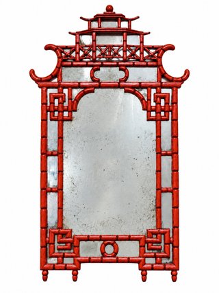 Espejo Chinoiserie Circa 1.940.
