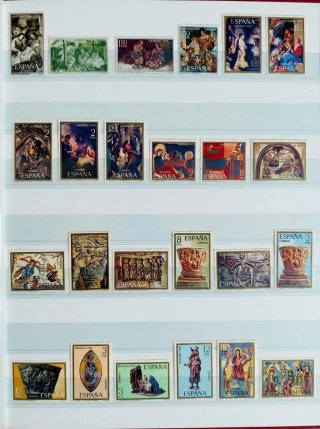 Colección de Sellos de Navidad España 1964-2001