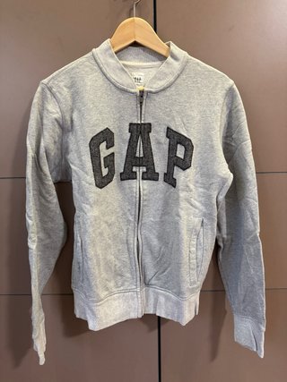 Sudadera GAP Gris con Cremallera