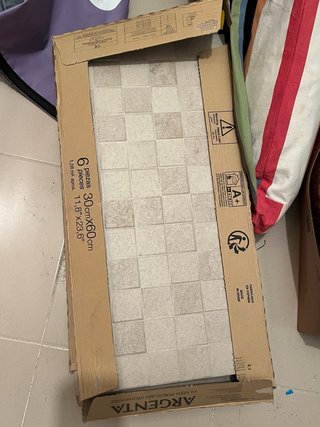 2 Cajas Azulejo Porcelánico Argenta 30x60 cm