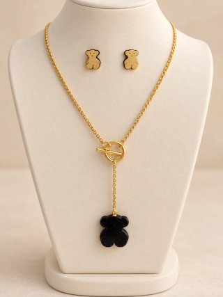 Conjunto Tous Colgante y Pendientes