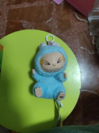 Llavero Labubu Azul