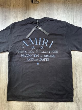 Camiseta Amiri Negra Talla M
