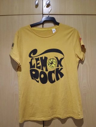 Camiseta Lemon Rock Amarilla