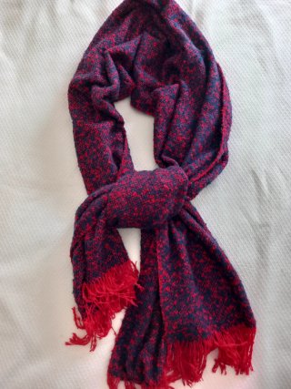 Bufanda Azul y Roja