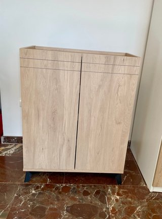 Zapatero de Madera con 4 Baldas