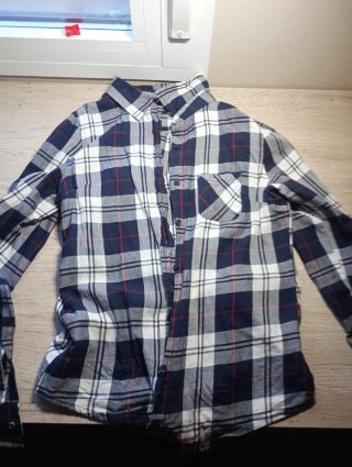 Camisa de cuadros mujer