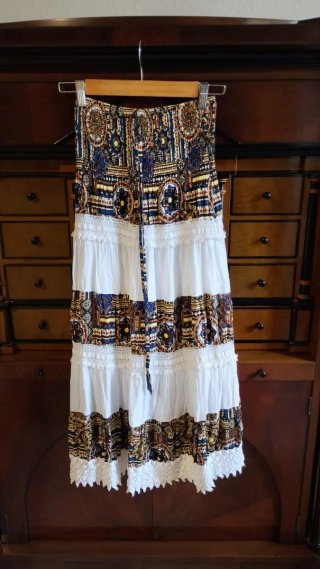 Falda Bohemia Natura Talla Única