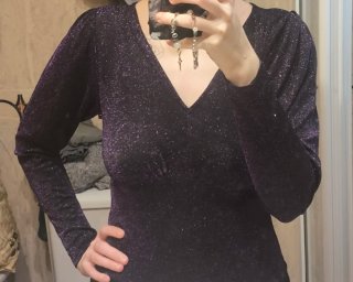 Body Morado Brillante