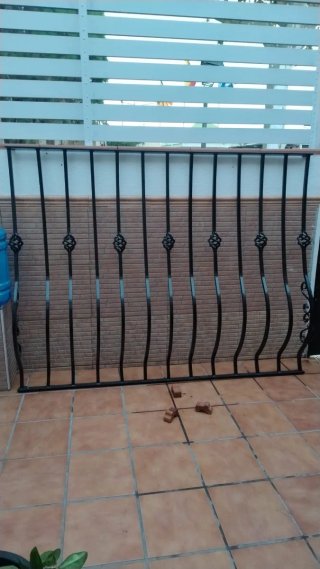 Reja de Hierro Forjado 1,64 x 1,16 m