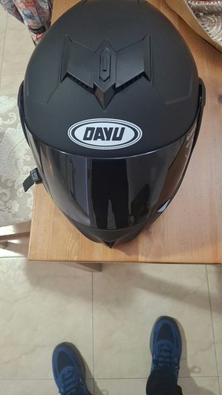 Casco de Moto DAYU Negro Mate