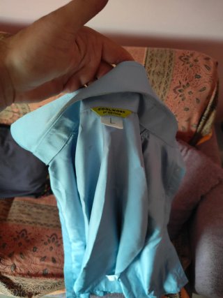 Camisa de trabajo Coolwork azul Talla L
