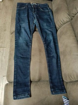 Pantalón Vaquero Zara Azul