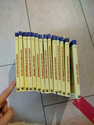 Libros colección Los siete secretos