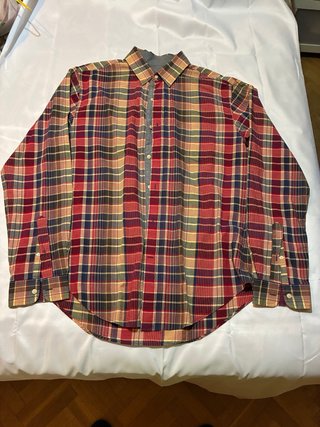 Camisa de cuadros Madras Talla L
