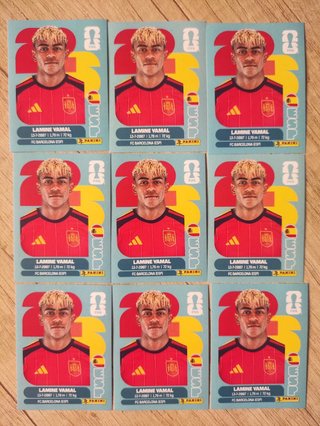 9 Cromos Panini FIFA World Cup 2026 Lamine Yamal